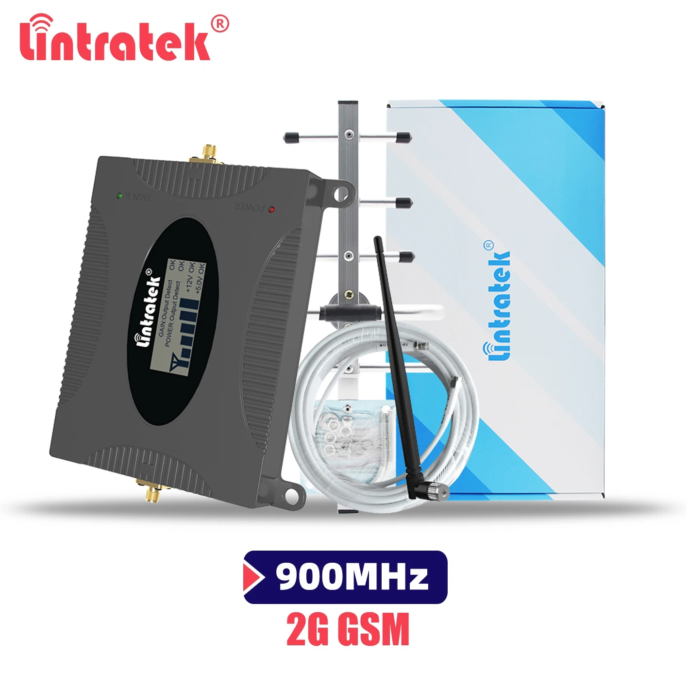 Lintratek 2G 3G GSM ȣ ͽٴ 귯 , 900MHz ȣ   8 ޴ ν Ǯ ŰƮ, Wlan ʿ 